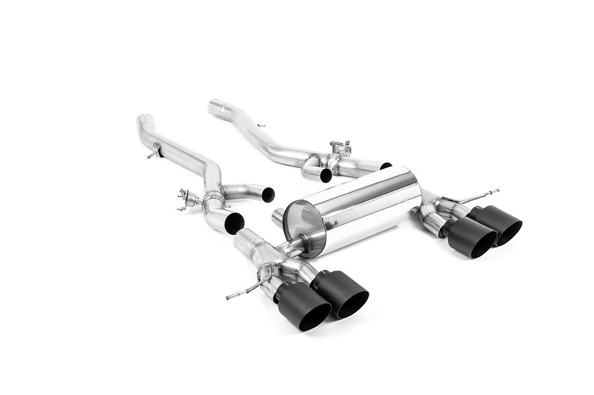BMW G87 M2 - Axle Back - Centre Resonator Back System with GT-115 Cerakote Back Trims