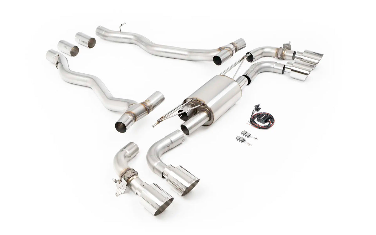BMW M5 G90/G99 (NAS/ROW Spec) - Axle Back with Polished Tips