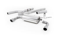 BMW 4 Series F32 428i Manual - Non-Resonated (Louder) Cat-Back Exhaust System with Titanium Trims (For 435i M Sport Valance)