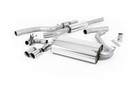 BMW 4 Series F32 428i Manual - Resonated (Quieter) Cat-Back Exhaust System with Polished Trims