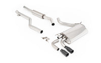 BMW F30 320i M Sport - Resonated (Quieter) Cat-Back Exhaust System with  Black Cerakote GT-80 Trims
