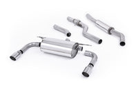 BMW F30 328i M Sport - Resonated (Quieter) Cat-Back Exhaust System with Twin Polished Trims
