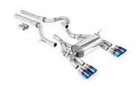 BMW F80 M3/F82 M4 - Equal Length Cat-Back Exhaust System with Burnt Titanium Trims