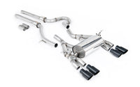 BMW F80 M3/F82 M4 - Equal Length (Loudest) Cat-Back Exhaust System with Cerakote Black Trims
