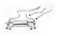 BMW F87 M2 - Cat-Back Exhaust System with Carbon Jet-90 Trims