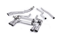 BMW F87 M2 - Cat-Back Exhaust System  with Titanium GT-90 Trims