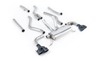 BMW G20 M340i & G22 M440i - Cat-Back Quad with GT-100 Black Trims