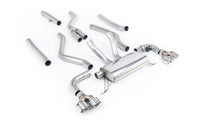 BMW G20 M340i & G22 M440i - Cat-back with Quad GT-100 Polished Trims