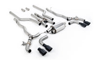 BMW M5 F90 (GPF Equipped) - Cat Back Exhaust System with Cerakote Black GT-100 Trims