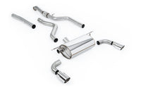 BMW F20/F21 M135i (Non X-Drive) - Cat-Back Exhaust System with Race Rear Silencer & Polished Tips