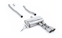 Mini Cooper S F55 - Non-Resonated (Louder) Cat-Back with Brushed Titanium Tips