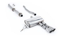 Mini Cooper S F55 - Resonated (Quieter) Cat-Back with Polished Tips