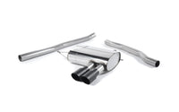 Mini Cooper S F56 - Non-Resonated (Louder) Cat-Back Exhaust System with Cerakote Black Tips