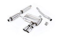 Mini Cooper S F56 - Resonated (Quieter) Cat-Back Exhaust System with Polished Tips