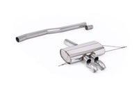 Mini Cooper S F66 - Non-Resonated (louder) OPF/GPF Back System with OE Style Downturn Tips - For Standard Diffuser