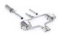 Mini Cooper S R52 - Resonated (Quieter) Cat-Back Exhaust System with Polished Trims