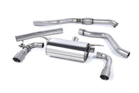 Non-Resonated (Louder) Race Cat-Back Exhaust System with Titanium Tips
