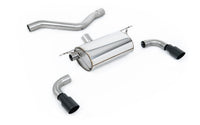 BMW F20/F21 M135i (Non X-Drive) - Rear Silencer for Race System with Cerakote Black Tips