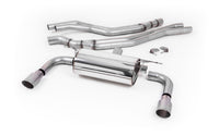 Resonated (Quieter) Cat-Back Exhaust System with Titanium GT-90 Trims