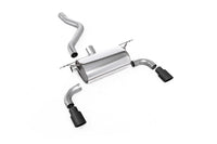 BMW F20/F21 M135i (Non X-Drive) - Road Rear Silencer with Cerakote Black Tips