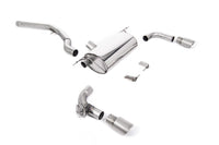Non-Resonated (Louder) GPF/OPF-Back Exhaust System with Titanium GT-90 Trims