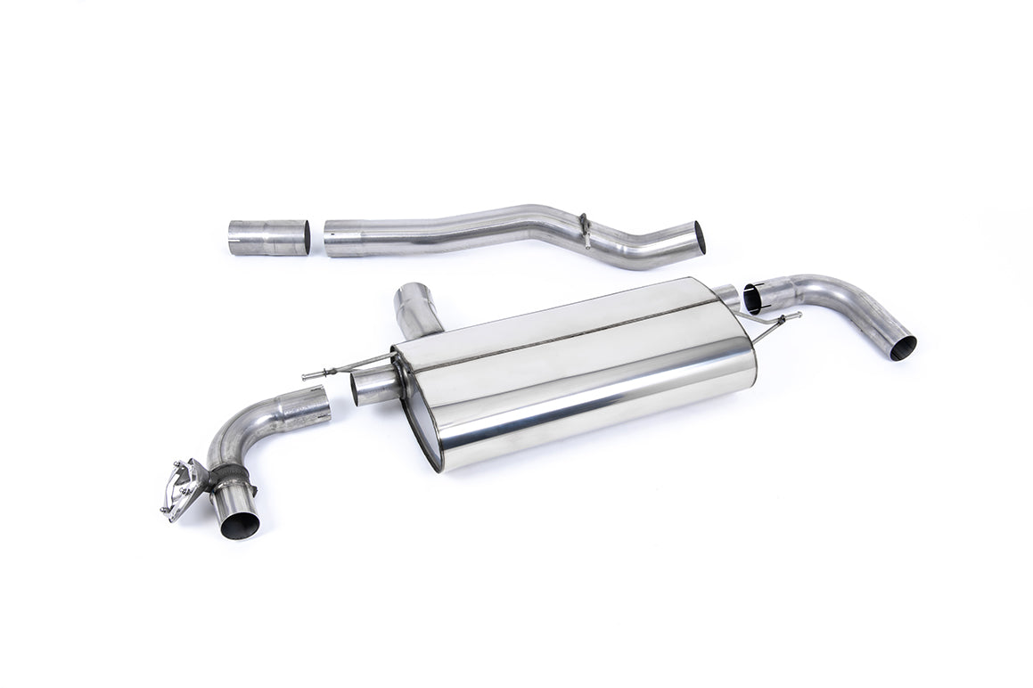 BMW F40 M135i - OPF Back Exhaust System with Brushed Titanium Tips