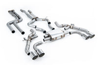 BMW X3 G01 S58 - Non-Resonated (Louder) Downpipe Back Exhaust System with Polished Trims