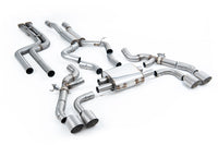 BMW X3 G01 S58 - Non-Resonated (Louder) Downpipe Back Exhaust System with GT-115 Titanium Trims