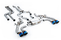 BMW X3 G01 S58 - Non-Resonated (Louder) Downpipe Back Exhaust System with Burnt Titanium Trims
