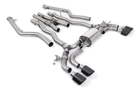 BMW M5 F90 LCI (GPF Equipped) - Cat Back Exhaust System with with Carbon JET-100 Trims