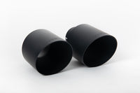 BMW X3 G01 S58 Pre LCI (GPF Equipped) - Resonated (Quieter) Downpipe Back Exhaust System with GT-115 Cerakote Black Trims