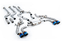 BMW X3 G01/X4 G02 S58 LCI - Primary Cat-Back System with Burnt/Blue Titanium Trims