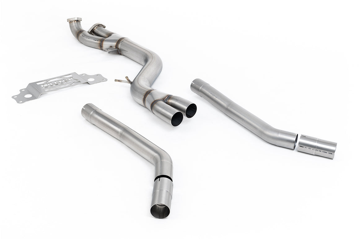 BMW G87 M2 - 4" OPF/GPF Bypass Single Pipe 102mm - Non Resonated to Milltek Axle Back Only