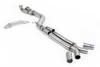 BMW G87 M2 - 4" OPF/GPF Bypass Single Pipe 102mm - with X-Pipe to Milltek Axle Back Only
