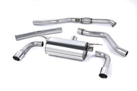 Resonated (Quieter) Cat-Back Exhaust System with Polished Tips