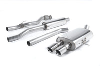 Mini Cooper S R56/R58 - Resonated (Quieter) Cat-Back Exhaust System with Twin Round Tailpipes