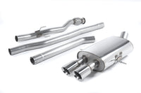 Mini Cooper S R56/R58 - Non-Resonated (Louder) Cat-Back Exhaust System with Twin Round Tailpipes