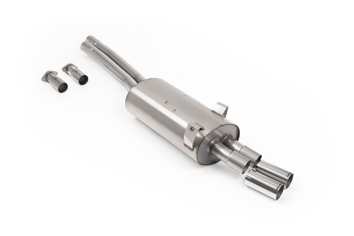 BMW E36 325i/328i - Cat-back With OEM+ Single Wall Polished 70mm Tips