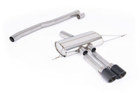 Non-Resonated (louder) OPF/GPF Back System Including Milltek Design Sport Diffuser Overlay - with Carbon Tips