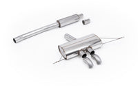 Mini Cooper S F66 - Resonated OPF/GPF Back System with OE Style Downturn Tips - For Standard Diffuser