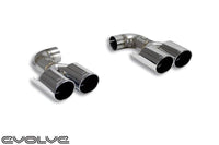 Supersprint Polished 90mm Tailpipes - BMW F85 X5M | F86 X6M